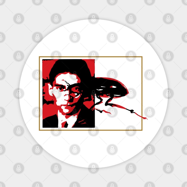 Kafka's Metamorphosis Magnet by RAdesigns